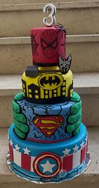 Torta supereroi