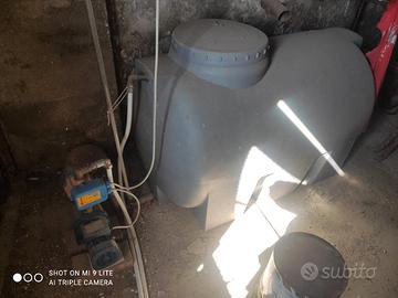 motore autoclave e serbatoio 800 lt