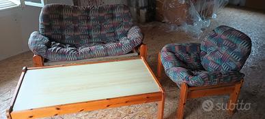 Set divano con tavolo