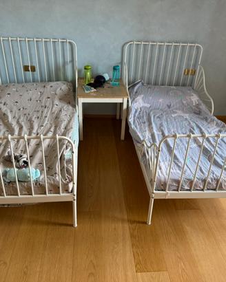 Coppia Lettini allungabili Ikea