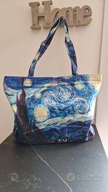 Sopperire in tessuto con zip - Van Gogh