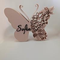 Farfalla con nome personalizzato 