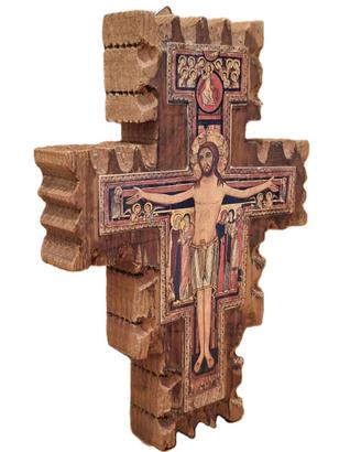 Crocifisso di San Damiano in Legno Massello