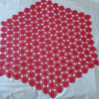 grande centrotavola rosso