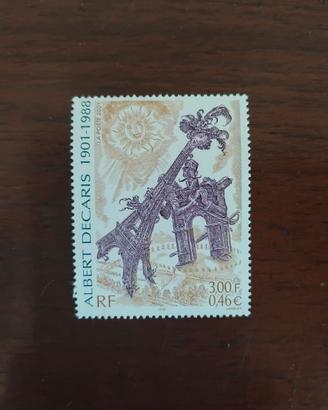 Francobollo nuovo Repubblica Francese