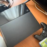 ps4 + 2 giochi(Fifa 25/Rainbow six) + cuffie