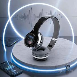 BEOTES Cuffie Bluetooth Wireless MP3 Micro-SD