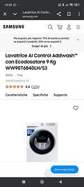 Lavatrice AI Control  9 Kg WWOT684DLH