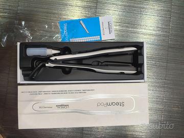 L'Oreal SteamPod 3.0 pistra per capelli biano