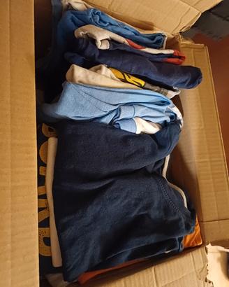 pigiamini e magliette bimbo 2/3 anni