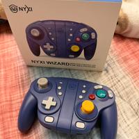 Nyxi joystic wizard gamecube ricaricabile