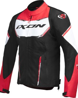 giacca Ixon STRIKER AIR WP UOMO nero BIANCO ROSSO