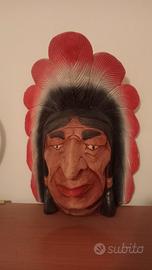 statua in legno etniche indiano