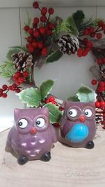 2 Salvadanai Gufetti 