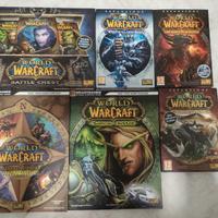 Word of Warcraft collezione DVD PC più Guide 