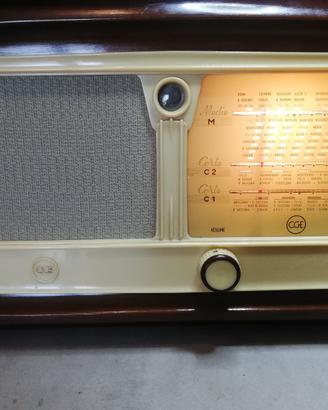 RADIO A VALVOLE –  CGE mod. 2556