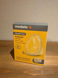 Coppe per il seno Medela 27 mm NUOVE