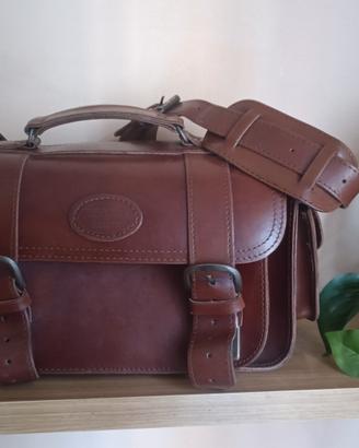 borsa vintage marrone 