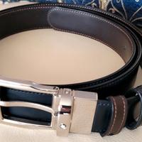 MontBlanc  cinta double face uomo in pelle