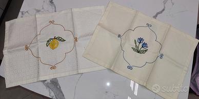 Set due tovagliette all'americana cotone 