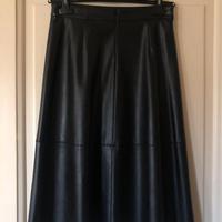 Gonna Pennyblack svasata in ecopelle nera - Come n