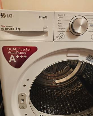 Asciugatrice LG ThinQ 8kg Dual Inverter A+++