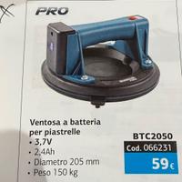 VENTOSA A BATTERIA PER PIASTRELLE