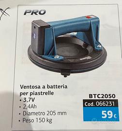 VENTOSA A BATTERIA PER PIASTRELLE