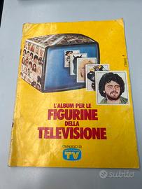 L’album per le figurine della televisione