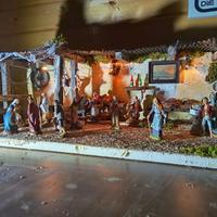 presepe napoletano 63x30x23 completo come in foto