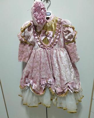 vestito carnevale bimba la damina anni 1/2