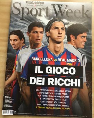 Sportweek 28/11/09 Clasico Barcellona Real Madrid