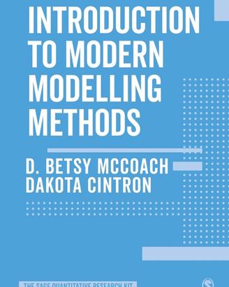 Libro Introduction to Modern Modelling Methods