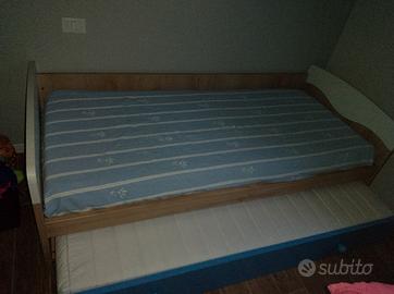 doppio letto per bambini 