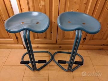 Sgabelli in ferro vintage - trattore