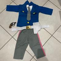 vestito carnevale poliziotto