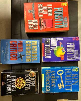 Lotto 5 libri Thriller e Storici: