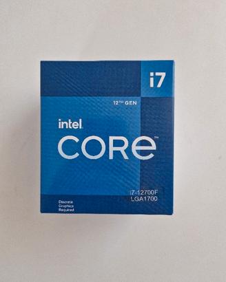 Processore intel core i7 12700F