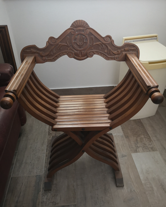 Sedia pieghevole in legno