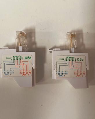Sdoppiatore lan splitter cavo rete rj45 duplicator