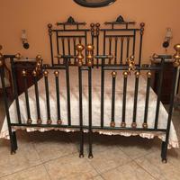 Letto in ferro battuto