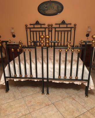 Letto in ferro battuto