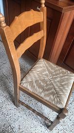 sedie legno