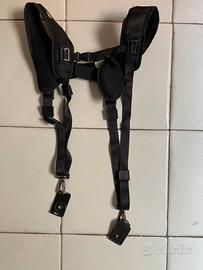 Tracolla doppia fotocamera