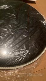 Pelle resonante cassa Evans EQ1 22”