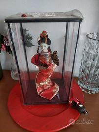 Bambola giapponese geisha originale