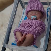 Bambola micro silicone platino