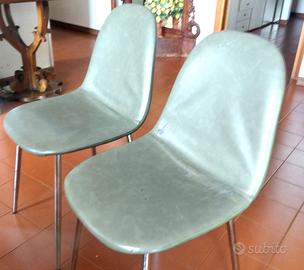 Sedie in finta pelle