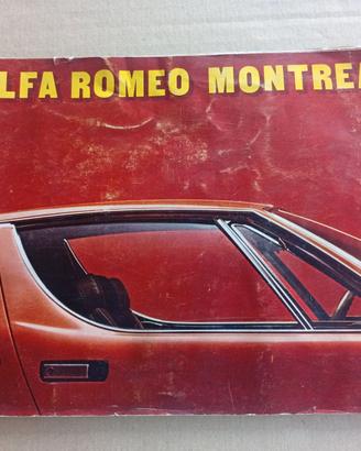 Alfa Romeo MONTREAL Depliant Brochure Originale