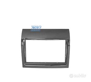CORNICE NERA LUCIDA RADIO 2-DIN PER CITROEN JUMPER